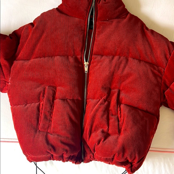 Women’s corduroy bomber jacket by Bershka - Picture 1 of 2